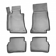 Коврики в салон Mercedes-Benz C-Class (W205) '2014-2021 Norplast (черные)