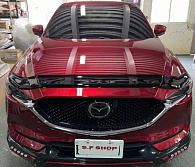 Дефлектор капота Mazda CX-5 '2017-> (без логотипа) HIC