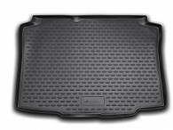 Коврик в багажник Seat Ibiza '2008-2017 (хетчбек, 3 или 5 дверей) Novline-Autofamily (черный, полиуретановый)