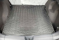 Коврик в багажник Volkswagen ID4 '2020-> (Prime, верхняя полка) Avto-Gumm (черный, пластиковый)