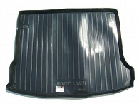 Коврик в багажник LADA (ВАЗ) Largus '2012-> (универсал, 5-ти местный) L.Locker (черный, пластиковый)