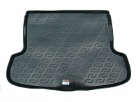 Коврик в багажник Hyundai Accent '2006-2010 (седан) L.Locker (черный, пластиковый)
