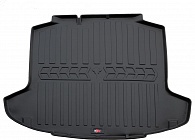 Коврик в багажник Skoda Rapid '2012-> (седан) Stingray (черный, полиуретановый)
