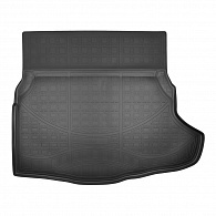 Коврик в багажник Mercedes-Benz C-Class (W205) '2014-2021 (седан) Norplast (черный, пластиковый)