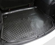 Коврик в багажник LADA (ВАЗ) Largus '2012-> (универсал, 5-ти местный) Novline-Autofamily (черный, полиуретановый)