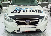 Дефлектор капота Subaru Impreza '2011-> (без логотипа) Sim