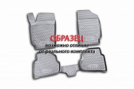 Коврики в салон Audi A3 Sportback '2012-> (3D) Novline-Autofamily (черные)