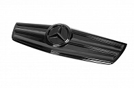 Зимняя накладка на решетку радиатора для Mercedes-Benz Sprinter (W906) '2013-2018 (верхняя решетка) матовая FLY