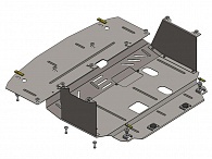 Защита двигателя KIA Cee'd '2015-2019 (премиум серия, ZipoFlex) Kolchuga