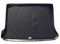 Коврик в багажник Ford Tourneo (Transit) Connect '2002-2013 (пассажирский, короткая база) L.Locker (черный, резиновый)