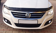 Дефлектор капота Volkswagen Passat CC '2008-2012 (без логотипа) Sim