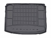 Коврик в багажник Citroen C4 '2004-2010 (хетчбек) Frogum (черный, резиновый)
