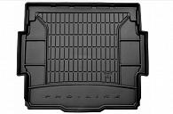 Коврик в багажник Citroen DS7 Crossback '2017-> (верхний) Frogum (черный, резиновый)