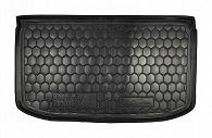 Коврик в багажник Nissan Micra '2010-2017 Avto-Gumm (черный, полиуретановый)