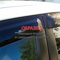 Дефлекторы окон Opel Corsa (D) '2006-2014 (хетчбек, 5 дверей) HIC