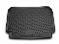 Коврик в багажник Opel Mokka '2012-2020 Cartecs (черный, полиуретановый)