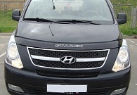 Дефлектор капота Hyundai H1 '2007-2018 (с логотипом) Vip Tuning