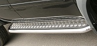 Пороги (подножки) Mitsubishi L200 '2013-2016 (диаметр 60 мм) Novline-Autofamily