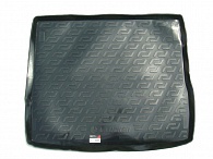Коврик в багажник Ford Focus '2008-2010 (универсал) L.Locker (черный, резиновый)
