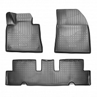 Коврики в салон Citroen Grand C4 Picasso '2013-> Norplast (черные)