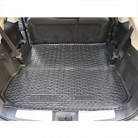 Коврик в багажник Infiniti QX60 '2014-2020 (7-ми местный, длинный) Avto-Gumm (черный, полиуретановый)