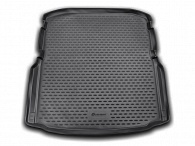 Коврик в багажник Skoda Octavia A7 '2013-2020 (хетчбек) Novline-Autofamily (черный, полиуретановый)