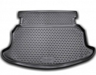 Коврик в багажник Geely Emgrand EC7-RV '2010-> (хетчбек) Novline-Autofamily (черный, полиуретановый)