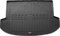 Коврик в багажник Hyundai Santa Fe '2020-> (5-ти местный) Stingray (черный, полиуретановый)
