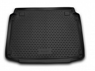 Коврик в багажник Peugeot 308 '2013-2021 (хетчбек) Novline-Autofamily (черный, полиуретановый)