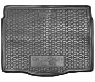 Коврик в багажник Citroen C4 '2020-> Avto-Gumm (черный, пластиковый)