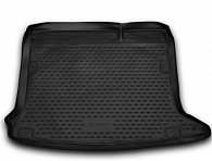 Коврик в багажник Renault Sandero Stepway '2013-> (хетчбек) Novline-Autofamily (черный, полиуретановый)