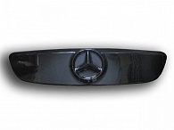 Зимняя накладка на решетку радиатора для Mercedes-Benz Vito (W639) '2003-2010 (верхняя решетка) глянцевая FLY