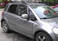Дефлекторы окон Suzuki SX4 '2006-2013 (хетчбек) Sim