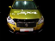 Дефлектор капота Suzuki SX4 '2013-2016 (без логотипа) Sim