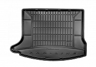Коврик в багажник Mazda 3 '2013-2019 (хетчбек, нижний) Frogum (черный, резиновый)