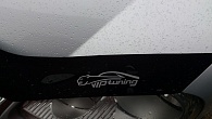 Дефлектор капота KIA Soul '2008-2011 (с логотипом, длинный) Vip Tuning