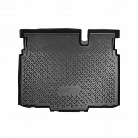 Коврик в багажник Opel Crossland X '2017-> (нижняя полка) Norplast (черный, полиуретановый)