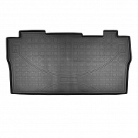Коврик в багажник Peugeot Traveller '2016-> (длинная база) Norplast (черный, пластиковый)
