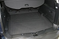 Коврик в багажник Ford S-Max '2006-2015 Novline-Autofamily (черный, полиуретановый)