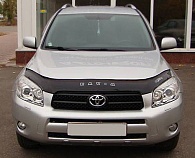 Дефлектор капота Toyota RAV4 '2005-2010 (с логотипом) Vip Tuning