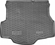 Коврик в багажник Ford Fiesta '2008-2019 (седан) Avto-Gumm (черный, пластиковый)
