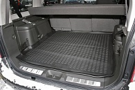 Коврик в багажник Nissan Pathfinder '2005-2014 Novline-Autofamily (черный, полиуретановый)
