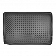 Коврик в багажник Skoda Yeti '2009-> Norplast (черный, пластиковый)