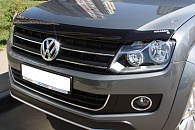 Дефлектор капота Volkswagen Amarok '2010-> (с логотипом) EGR