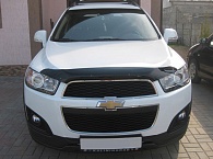 Дефлектор капота Chevrolet Captiva '2011-> (без логотипа) Sim