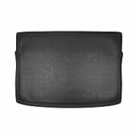 Коврик в багажник Volkswagen Golf 7 '2012-2020 (хетчбек) Norplast (черный, пластиковый)