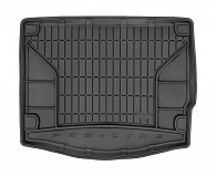 Коврик в багажник Ford Focus '2010-2019 (хетчбек) Frogum (черный, резиновый)