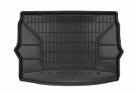 Коврик в багажник Nissan Qashqai '2014-2021 (верхняя полка) Frogum (черный, резиновый)