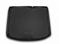 Коврик в багажник Suzuki SX4 '2013-> (нижний) Cartecs (черный, полиуретановый)