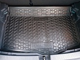 Коврик в багажник Volkswagen T-Cross '2019-> (нижний) Avto-Gumm (черный, полиуретановый)